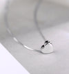 New Arrivals Silver Color Love Heart Necklaces - Blindly Shop