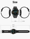 Heart rate blood pressure Smartwatch for men - Blindly Shop