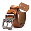 Cowskin Genuine Leather belt for men