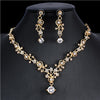 Classic women&#39;s wedding jewelry set