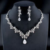 Classic women&#39;s wedding jewelry set