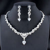 Classic women&#39;s wedding jewelry set