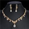 Classic women&#39;s wedding jewelry set