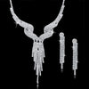 Long Tassel Wedding Jewellery Set For Women