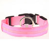 Nylon Pet Dog Collar With Night Safety LED Light - Blindly Shop