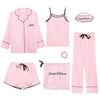 Women&#39;s 7 Pieces Pajamas Sets Sleepwear