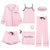 Women's 7 Pieces Pajamas Sets Sleepwear