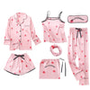 Women&#39;s 7 Pieces Pajamas Sets Sleepwear