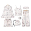 Women&#39;s 7 Pieces Pajamas Sets Sleepwear