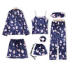 Women&#39;s 7 Pieces Pajamas Sets Sleepwear