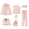 Women&#39;s 7 Pieces Pajamas Sets Sleepwear