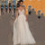 Boho Style Eightree Beach Wedding Dress