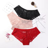 3 Pcs Underwear Sexy Lace Breathable Soft Panties for Woman