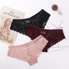 3 Pcs Underwear Sexy Lace Breathable Soft Panties for Woman