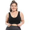 Women Plus Size Seamless Bra With Pads Easy Comfort Bra