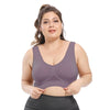 Women Plus Size Seamless Bra With Pads Easy Comfort Bra