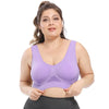 Women Plus Size Seamless Bra With Pads Easy Comfort Bra