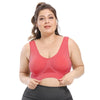 Women Plus Size Seamless Bra With Pads Easy Comfort Bra