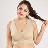 Women Plus Size Seamless Bra With Pads Easy Comfort Bra