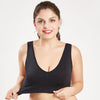 Women Plus Size Seamless Bra With Pads Easy Comfort Bra