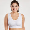 Women Plus Size Seamless Bra With Pads Easy Comfort Bra