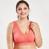 Women Plus Size Seamless Bra With Pads Easy Comfort Bra