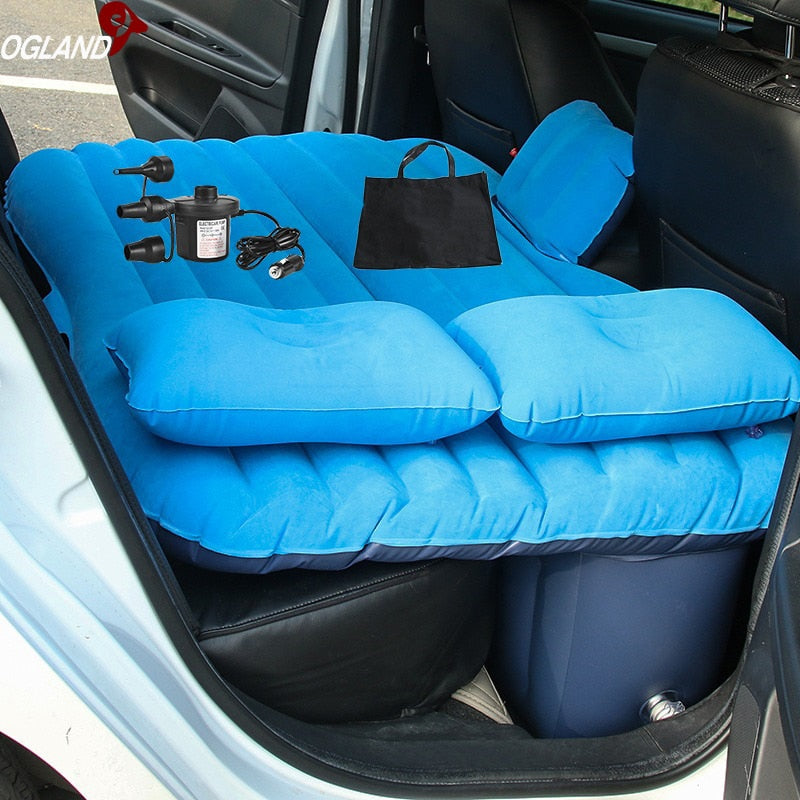 Car Air Inflatable Travel Mattress Bed for Car Back Seat - Blindly Shop