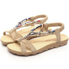 Women&#39;s summer Red straps Sandals - Blindly Shop