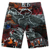 Quick Dry Loose Casual Hawaii Printing Shorts