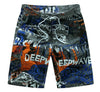 Quick Dry Loose Casual Hawaii Printing Shorts