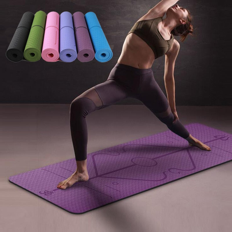 Non Slip Carpet Beginner yoga Mat - Blindly Shop
