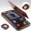 Luxury Slim Fit Premium Leather Cover For iPhone