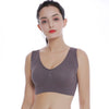 Seamless Cotton Breathable Underwear Wireless Bra