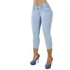 Plus Size Women Sexy Casual Cropped Pants