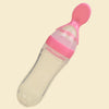 Safety Infant Baby Silicone Feeding With Spoon - Blindly Shop