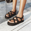 Women&#39;s Flat Sole Gladiator Sandals - Blindly Shop