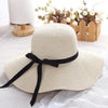 Women&#39;s big wide brim beach hat