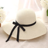 Women&#39;s big wide brim beach hat