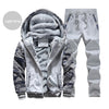 Casual Inner Fleece Thick Hooded Winter Coat &amp;Trackpant for Men