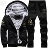 Casual Inner Fleece Thick Hooded Winter Coat &amp;Trackpant for Men