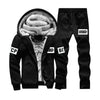 Casual Inner Fleece Thick Hooded Winter Coat &amp;Trackpant for Men