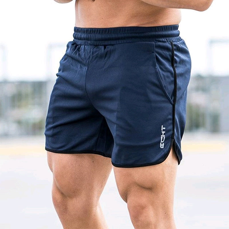 New Men Fitness Bodybuilding Shorts