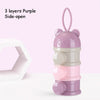 3 / 4 layers Bear Style Portable Baby Food Storage Box - Blindly Shop