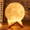 16 Color Tap Control moon lamp with Remote