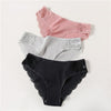 Cotton Panty 3Pcs/lot Solid Women&#39;s Panties