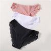 Cotton Panty 3Pcs/lot Solid Women&#39;s Panties