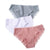 Cotton Panty 3Pcs/lot Solid Women's Panties