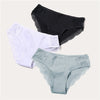 Cotton Panty 3Pcs/lot Solid Women&#39;s Panties