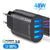 48W 4 Ports LED 3A Quick USB Charger For iPhone