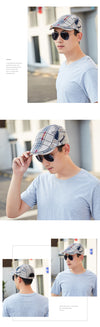 Cotton Visor Cabbie Hats for men